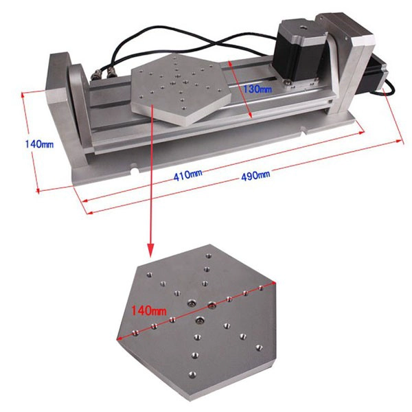 the 5th axis for hy 3040