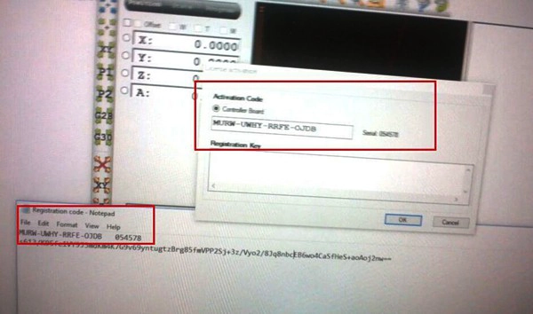 USBCNC software setting