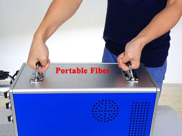 Portable fiber laser marking machine