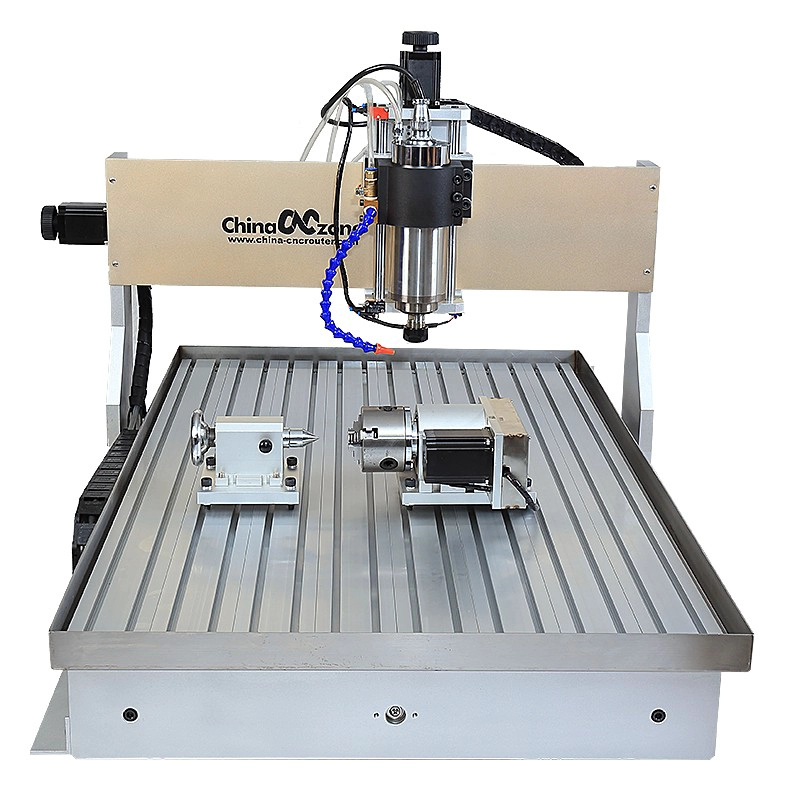 ChinaCNCzone 新しい 6090 cnc ルータ4軸更新水シンククールなシステムと dsp mach3 usb cnc コントローラの選択、価格競争力。