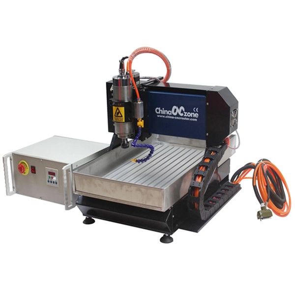 Small Destop Metal CNC Machine 3040 για ανοξείδωτο χάλυβα χαλκού αλουμινίου φρεζάρισμα και χάραξη