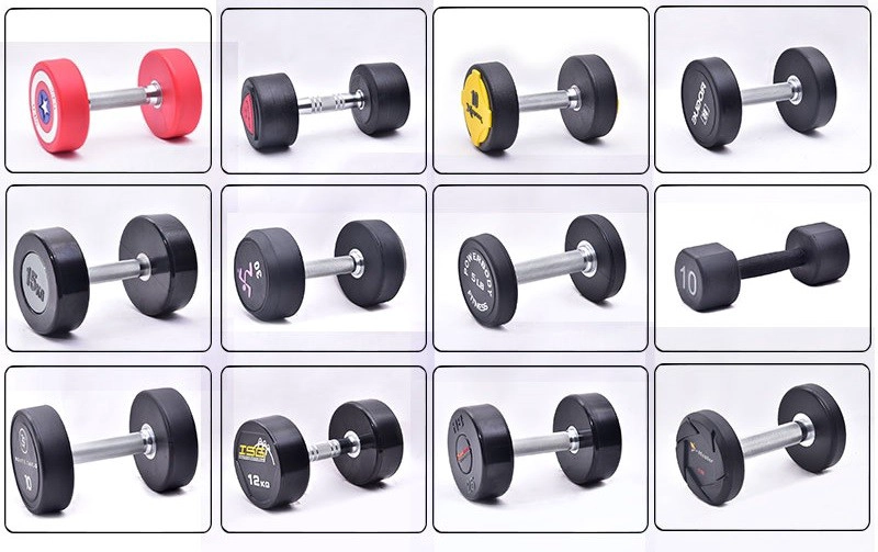 Wholesale PU dumbbell
