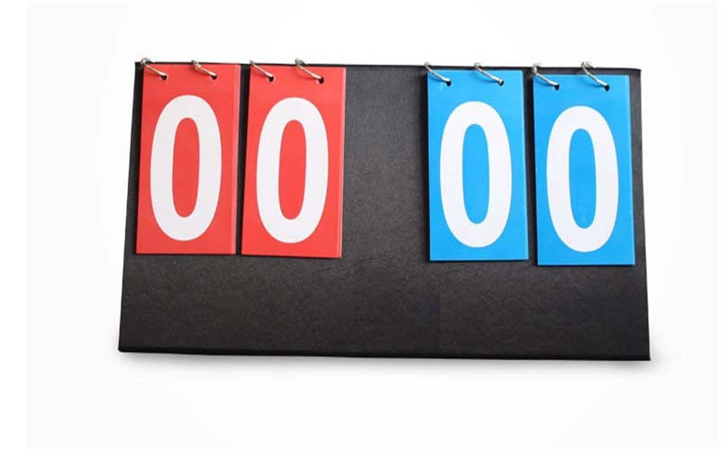 China Multisport Portable Double digit Table Top Scoreboard For Football Basketball Tennis Volleyball And Other Sports Games manufacturer