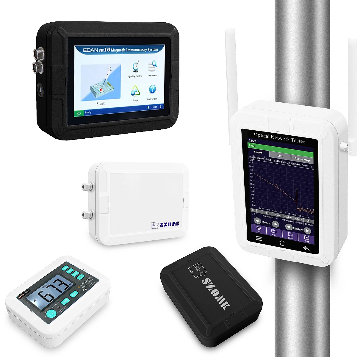 IP67 Waterdichte behuizing voor paalmontage