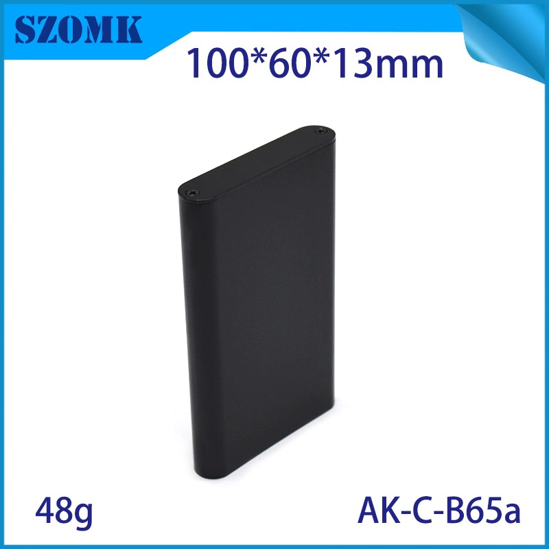 100*60*13mm SZOMK Aluminium Enclosure For Electronic Devices and PCB/AK-C-B65a