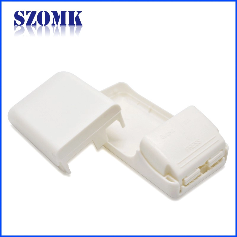 102x51x29mm Plastic ABS LED gabinete de SZOMK para fonte de alimentação / AK-22