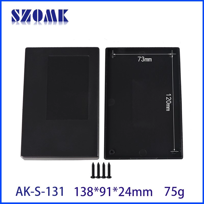 138*91*24 mm IP54 ABS Plastic Project Enclosure Electronic Junction Box AK-S-131