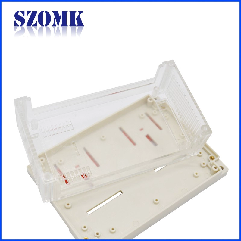 155X110X60mm plastic din rail plc enclosure industrial electrinic enclosure box from china supplier