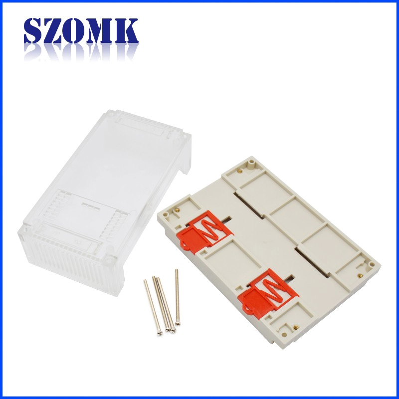 155X110X60mm plastic din rail plc enclosure industrial electrinic enclosure box from china supplier
