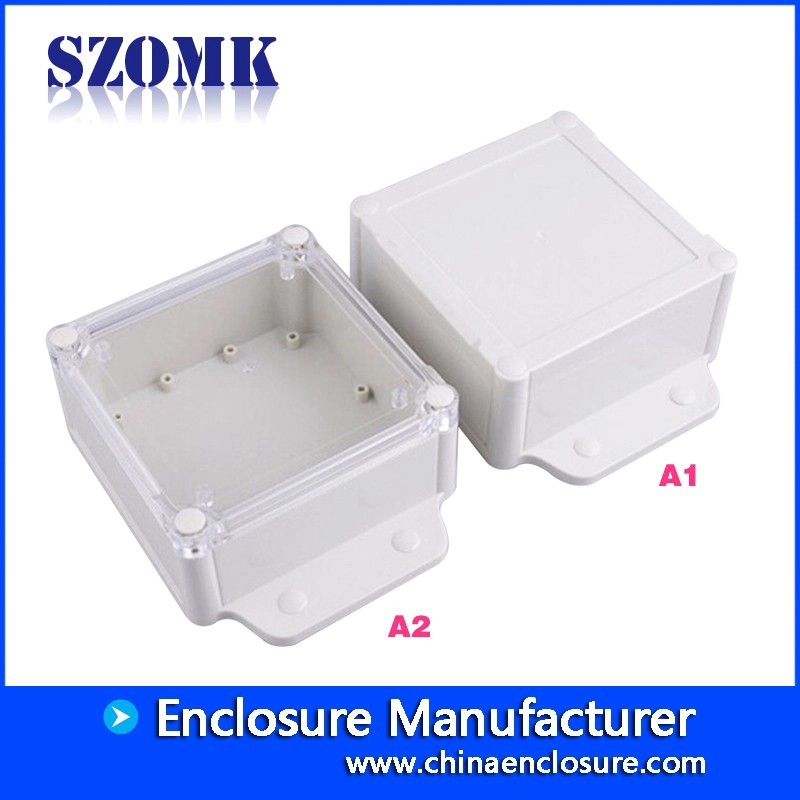 168 * 120 * 55mm IP68塑料防水外壳适用于电子项目ABS外壳仪器控制开关插座箱/ BWP10001