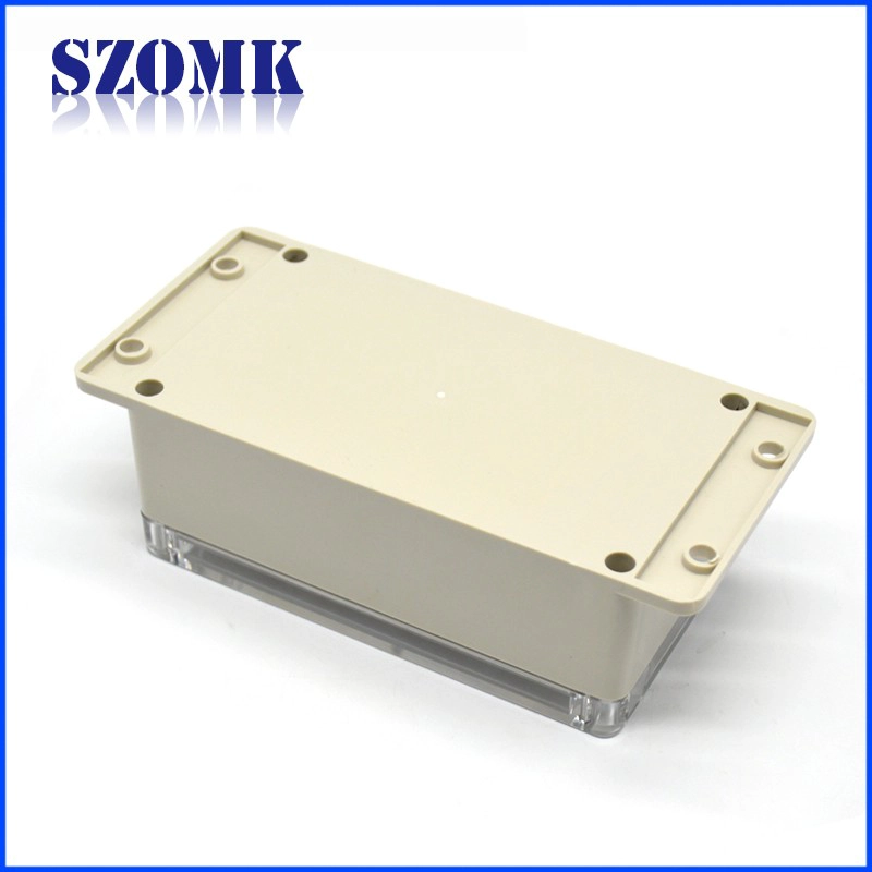 195 * 92 * 60mm Beautiful quality IP65 Outdoor waterproof wall mount Plastic housing for PCB AK-B-FT12