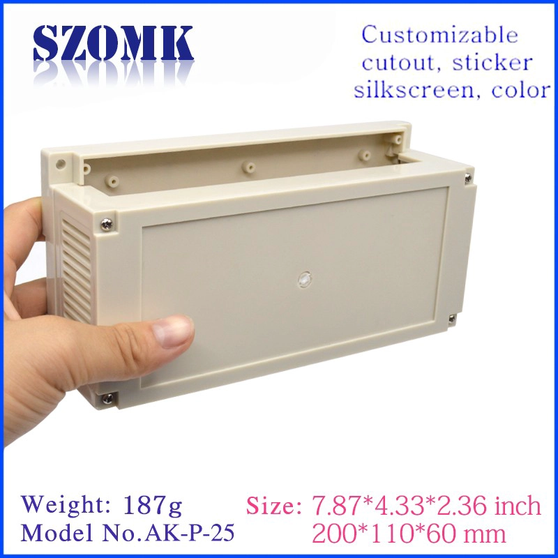 200 * 110 * 60mm plc fai da te binario din custodie AK-P-25