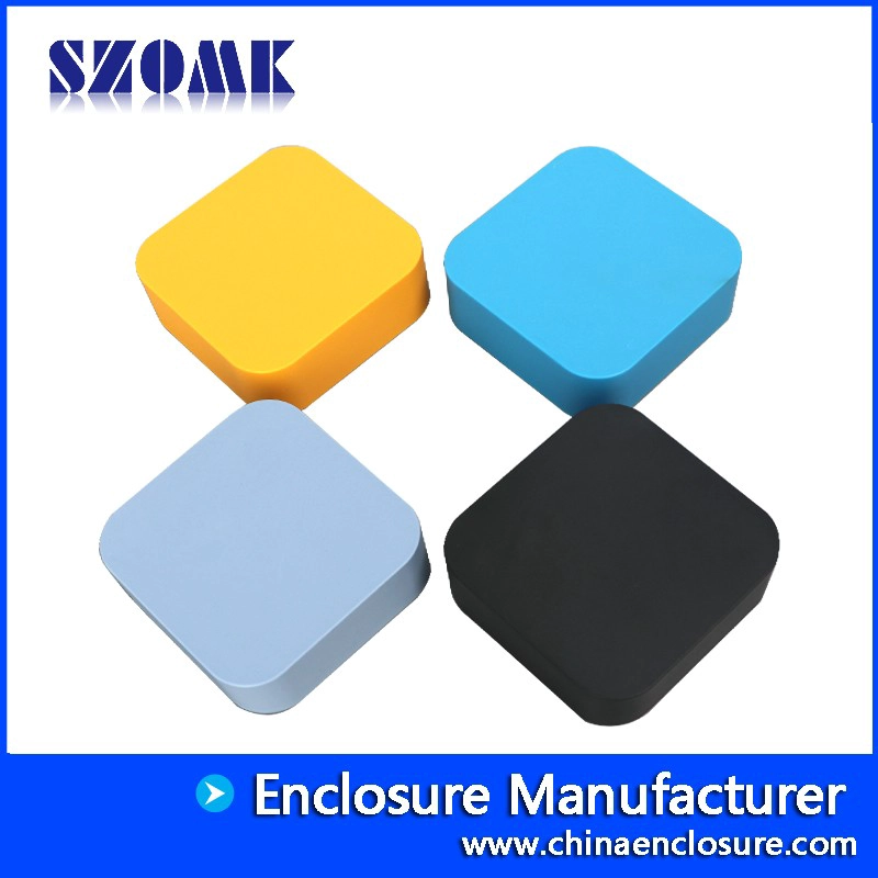 2022 new type plastic router enclosure IOT square housing for smart home AK-NW-86 98*98*32