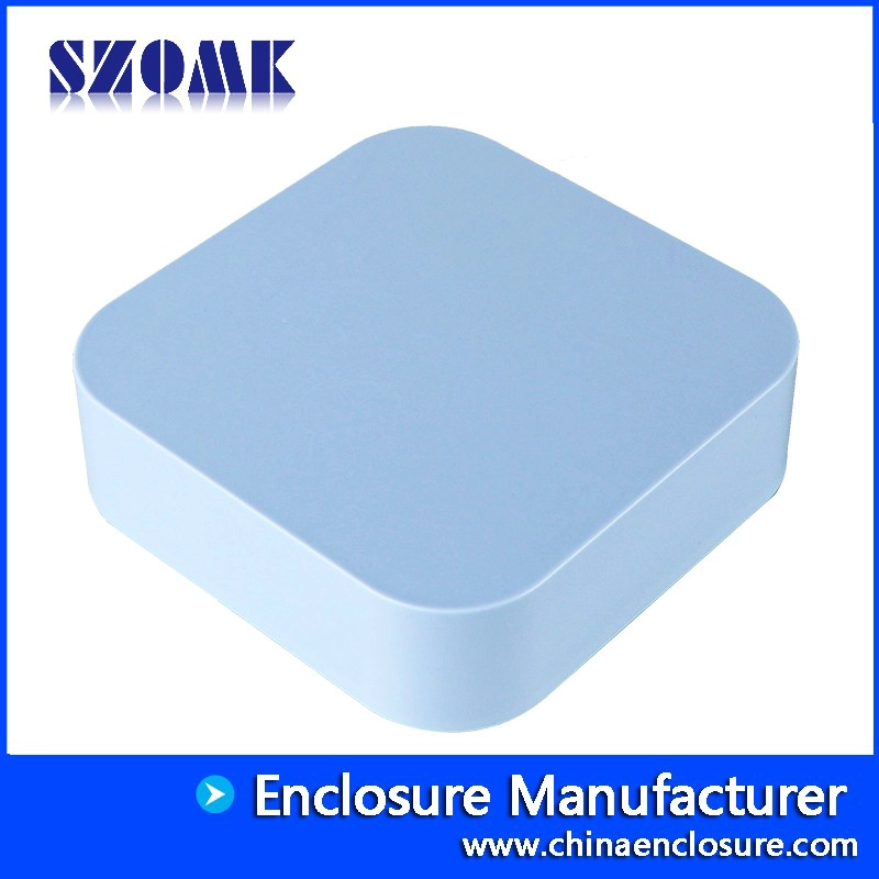 2022 new type plastic router enclosure IOT square housing for smart home AK-NW-86 98*98*32