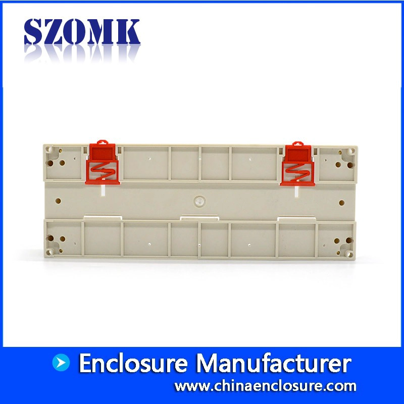 300*110*110mm plastic din rail enclosure for eletronic device plastic industrial housing from szomk