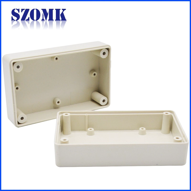 79*49*31mm White Color ABS Plastic Standard Enclosure Electrical ABS Housing Switch Box For PCB/AK-S-109