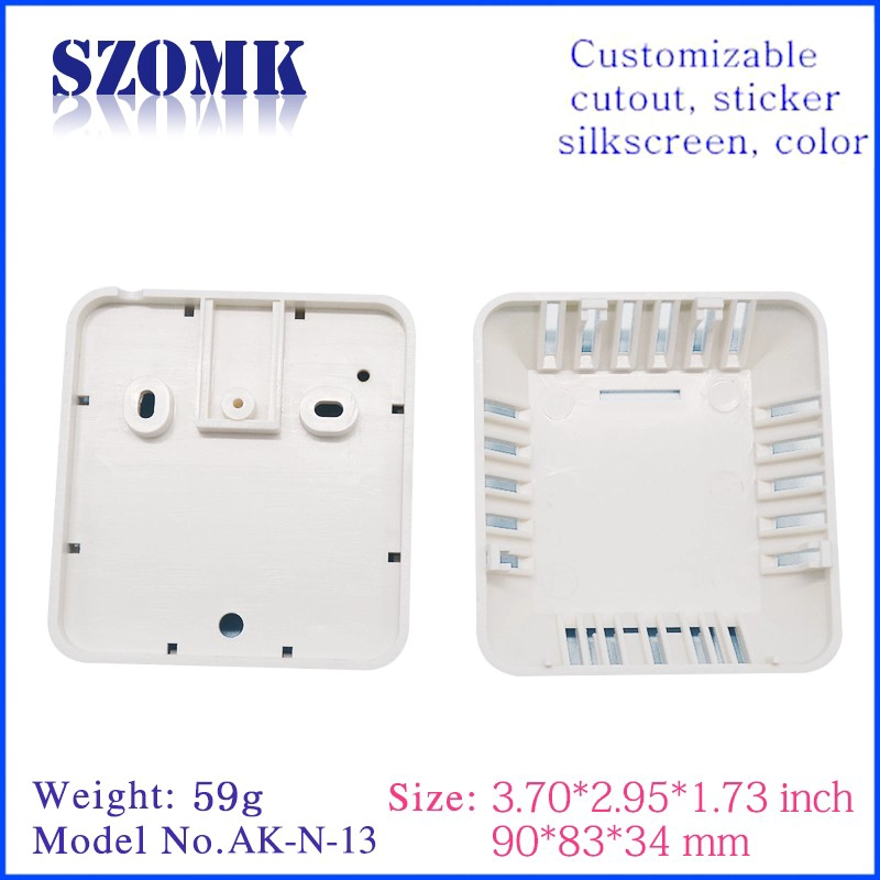 90x83x34mm Plastic Electric Enclosures for smoke sensor/ AK-N-13