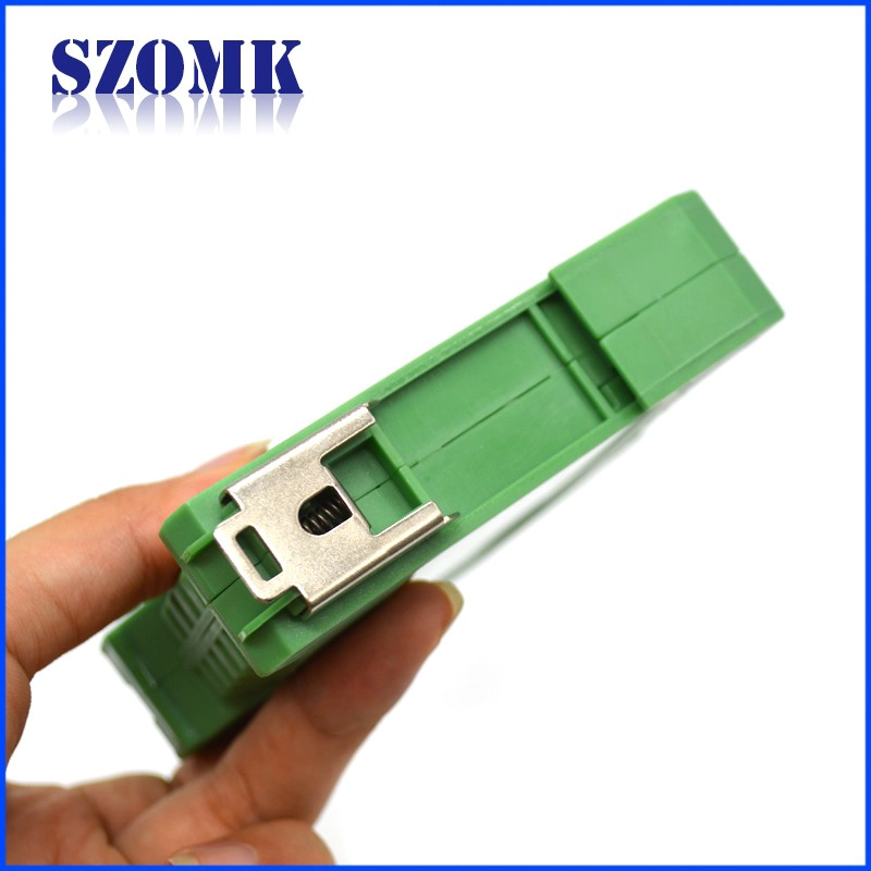 Nylon PA66 UL-94-v0 Din Rail Enclosure Control Box for electronic device AK-DR-37 114*95*23mm