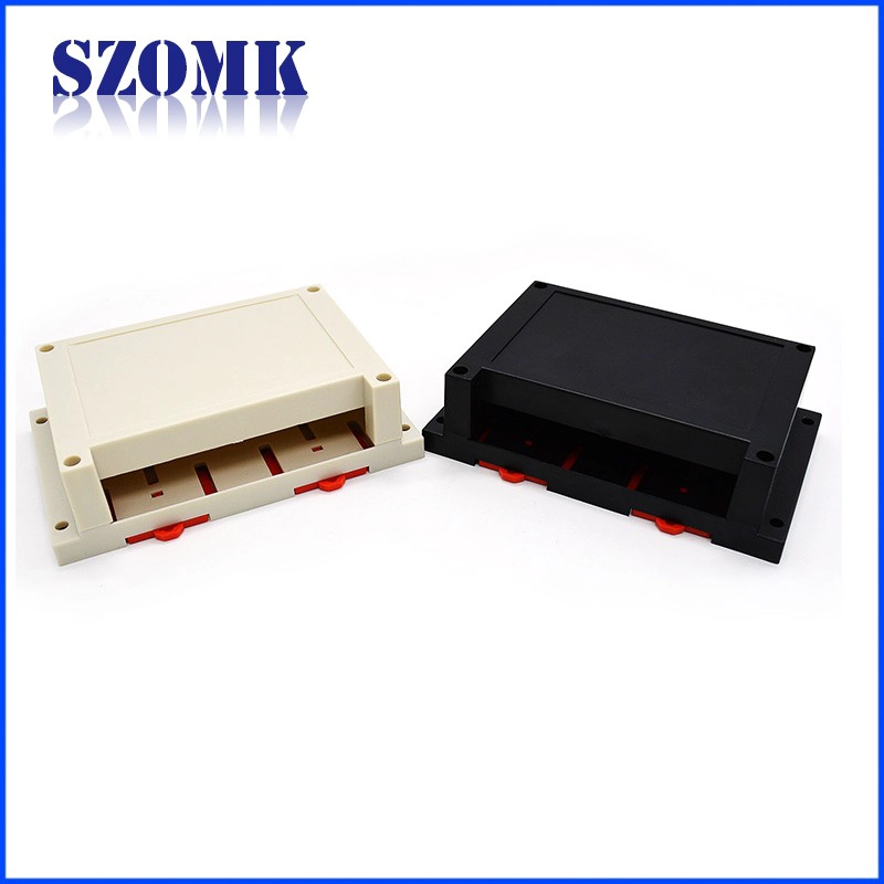 ABS Plastic Electronic Din Rail PLC EnclosuresJunction box 145*90*40mm AK-P-08