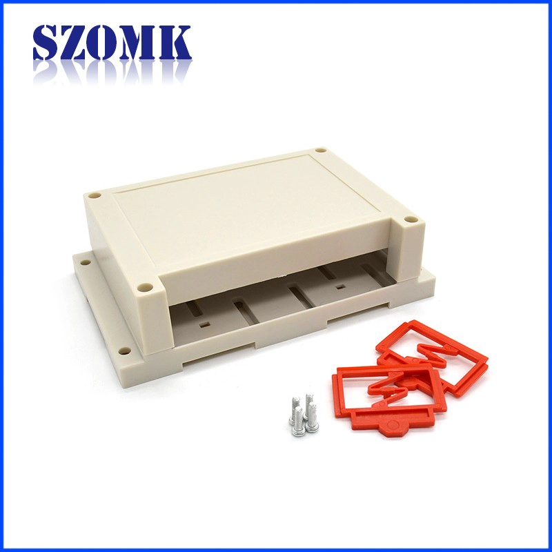 ABS Plastic Electronic Din Rail PLC EnclosuresJunction box 145*90*40mm AK-P-08