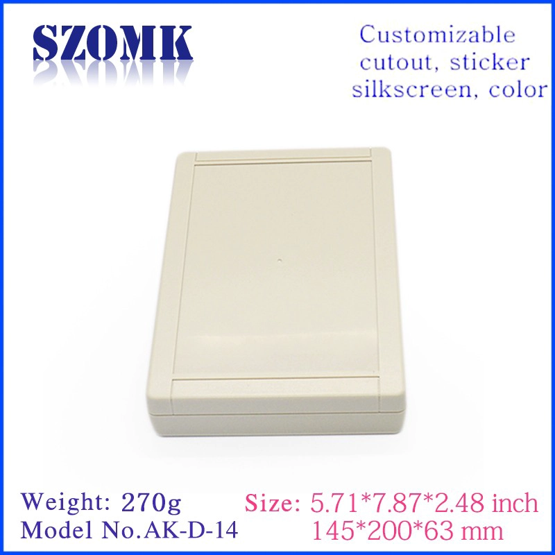 ABS Materiale Plastica Desktop Contenitore / AK-D-14 / 200x145x63mm