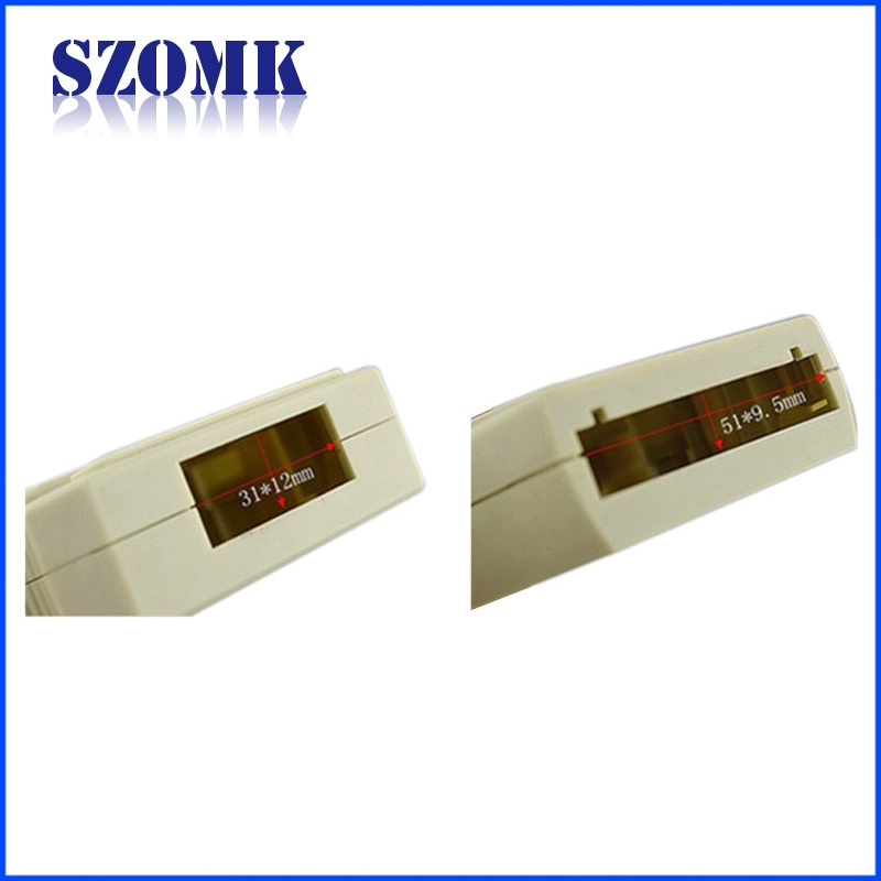 ABS Plastic Material Din Rail Enclosure/ AK-DR-11/ 102*80*22mm