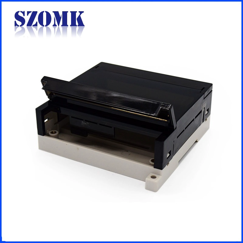 ABS Plastic Material Din Rail Enclosure/ AK-DR-24/ 98*98*38mm