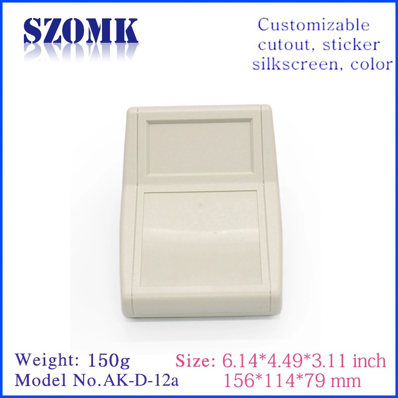 ABS Plastic material Enclosures Desk top Junction box/ AK-D-12a/ 156x114x78.5mm