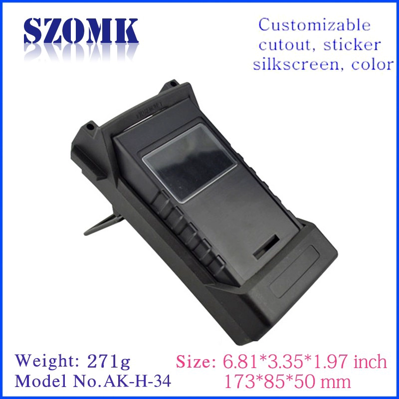 шкафы ABS портативный пластиковый корпус для электроники из szomk / AK-H-34/173 * 85 * 50мм