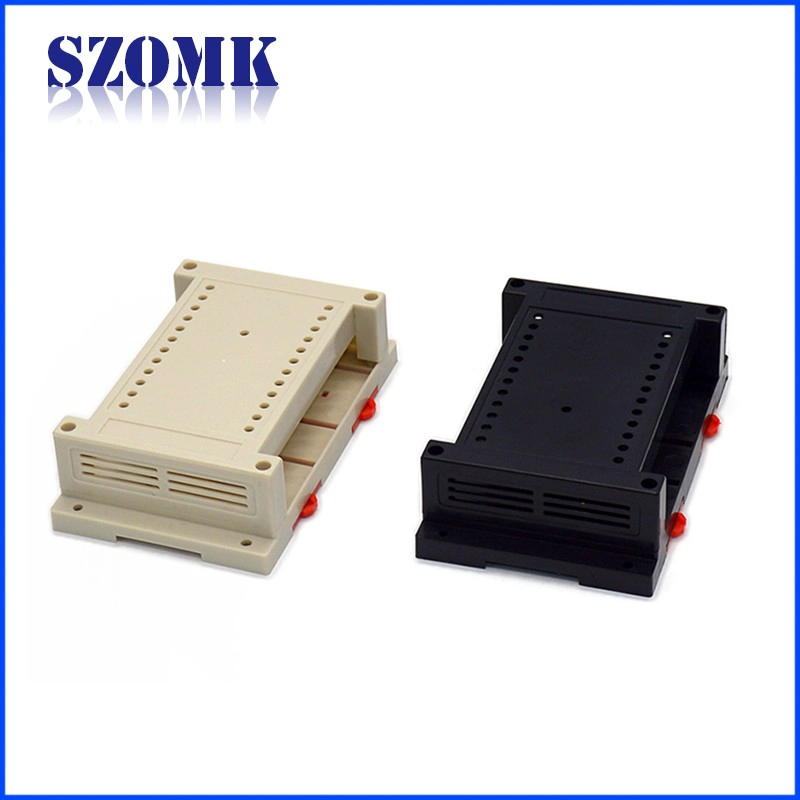 ABS البلاستيك الدين مربع السكك الحديدية لمشروع الإلكترونية مع 145X90X40mm من szomk AK-P-06