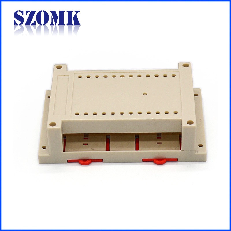 ABS البلاستيك الدين مربع السكك الحديدية لمشروع الإلكترونية مع 145X90X40mm من szomk AK-P-06