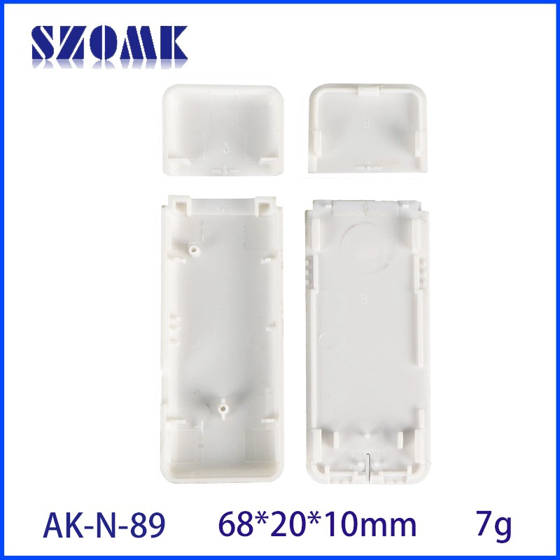 ABS Wireless USB闪存驱动器外壳USB卡封面无线WiFi通信设备USB接收外壳68*20*10mm