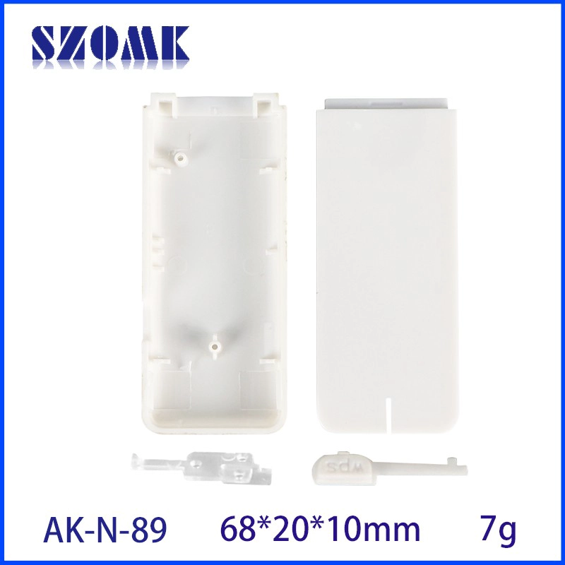 ABS Wireless USB闪存驱动器外壳USB卡封面无线WiFi通信设备USB接收外壳68*20*10mm
