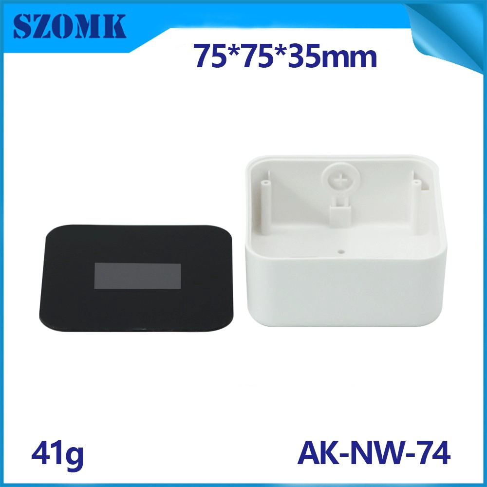 AK-NW-74 공기 품질 탐지기 쉘 LED 보안 스마트 홈 사물 전기 커튼 원격 제어 쉘 제조업체 사용자 정의 무선 Wi-Fi