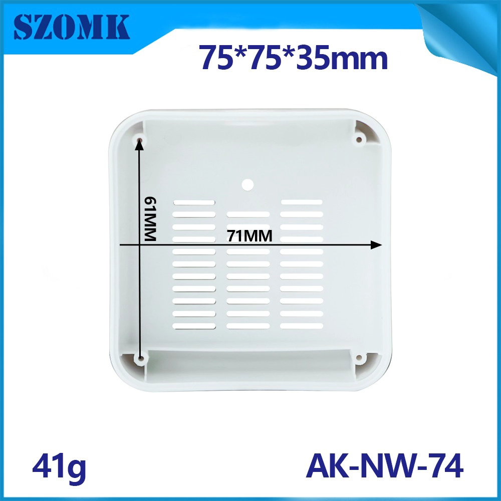 AK-NW-74 공기 품질 탐지기 쉘 LED 보안 스마트 홈 사물 전기 커튼 원격 제어 쉘 제조업체 사용자 정의 무선 Wi-Fi