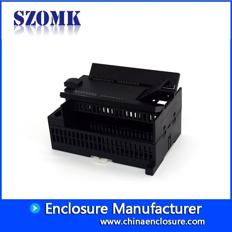 AK-P-19 plastic case din rail terminal block connector plastic plc industrial housing