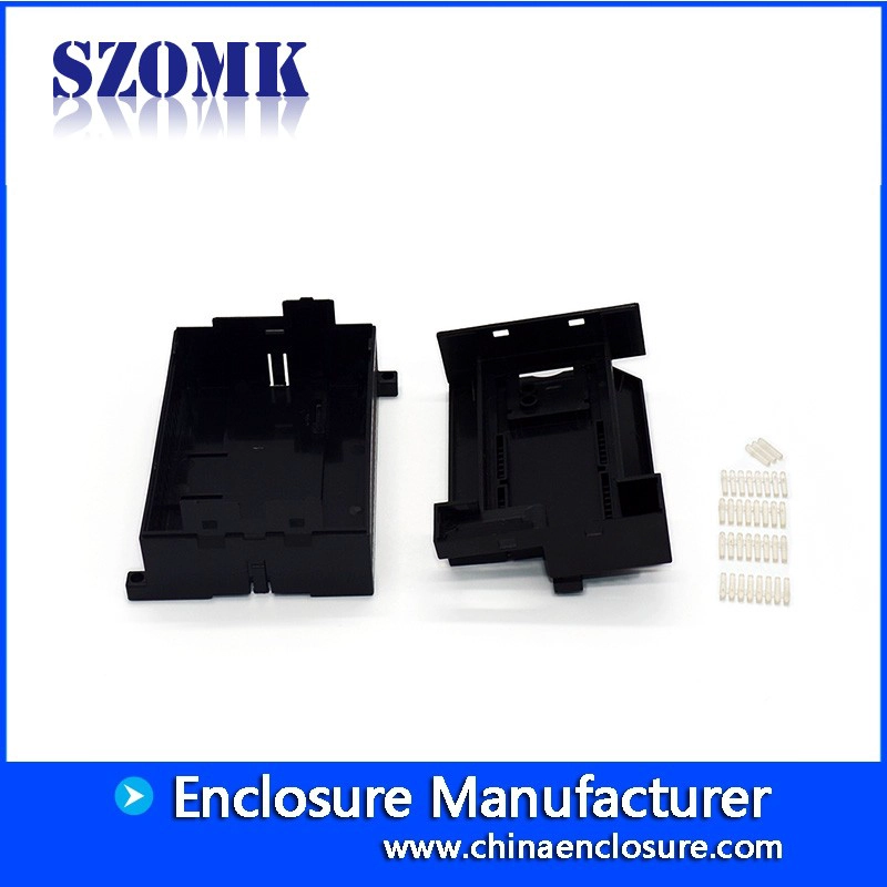 AK-P-19 plastic case din rail terminal block connector plastic plc industrial housing