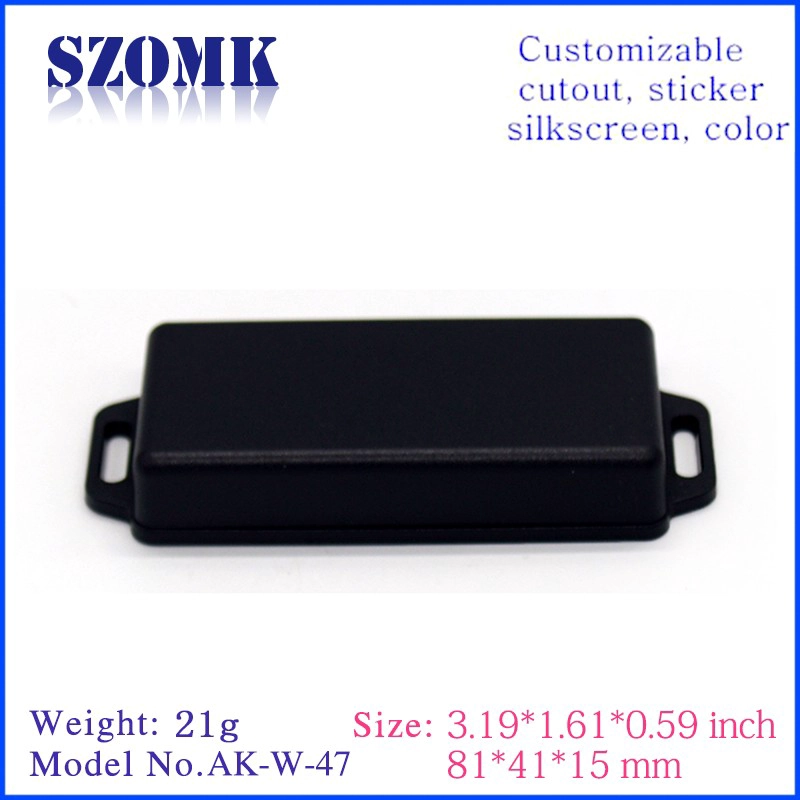 small plastic case box for electric 81*41*15 mm 3.2*1.6*0.59 inch project box electronic case housing