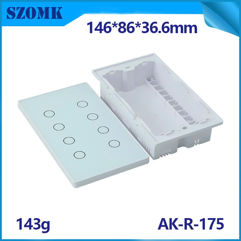 ABS注塑塑料电子外壳OEM盒电缆连接器接线盒模压外壳防尘AK-R-175