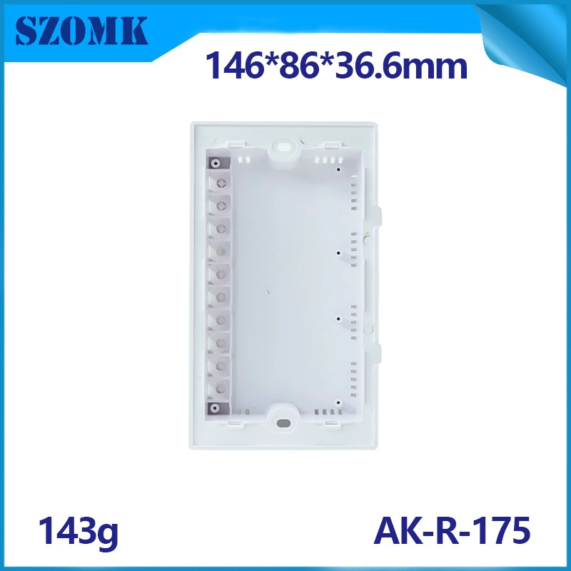 ABS注塑塑料电子外壳OEM盒电缆连接器接线盒模压外壳防尘AK-R-175