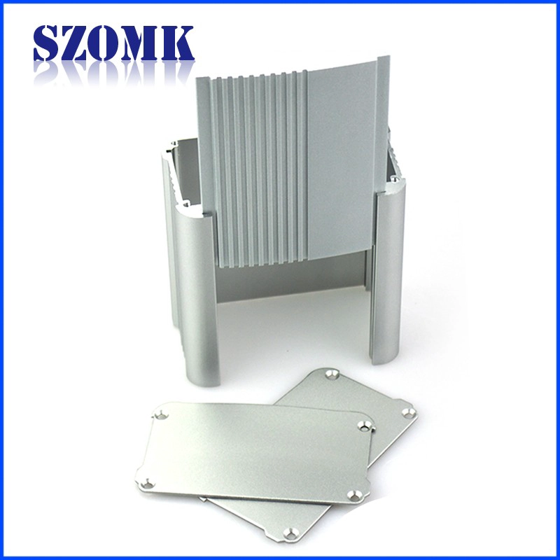 Aluminum extruded enclosure box for pcb and DIY electronics AK-C-C26 56*96*95 mm