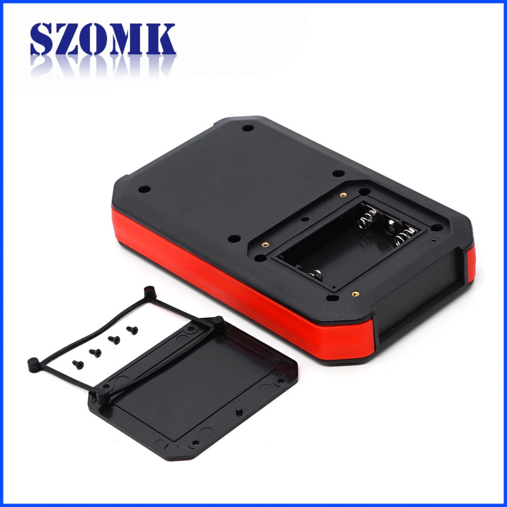 Bester Preis wasserdicht Handheld neue Art Junction Case IP65 mit Batteriehalter für Elektronik AK-H-78A 146 * 90 * 25mm