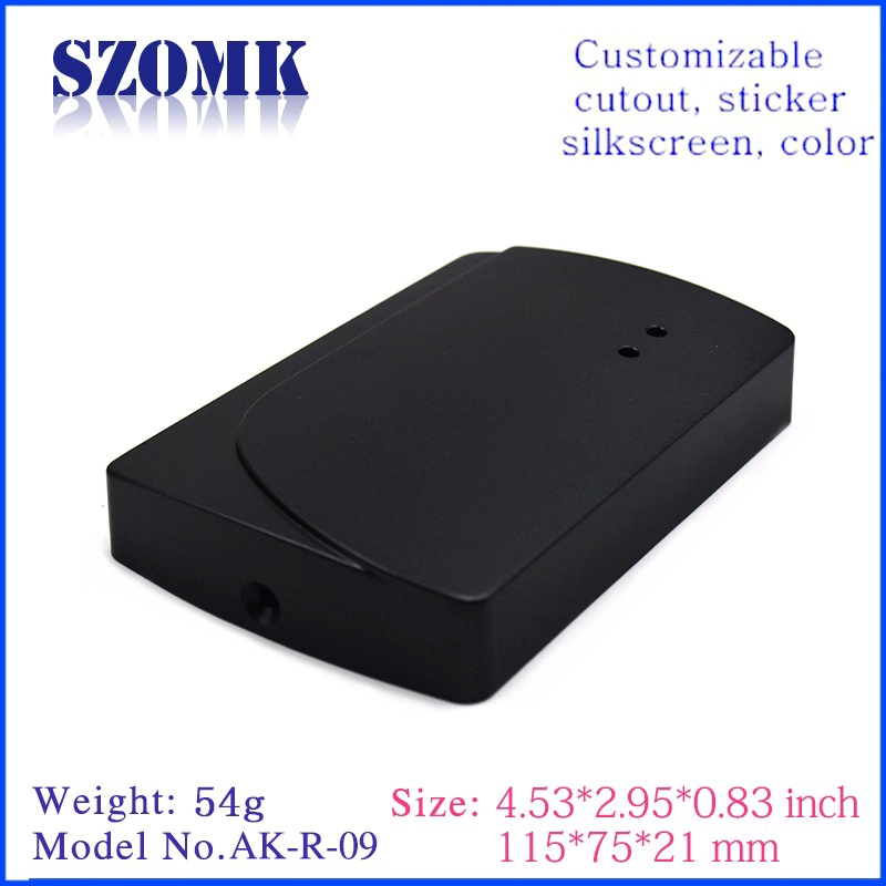 China 115 X 75 X 21 mm abs electrical customized plastic enclosure manufacturer