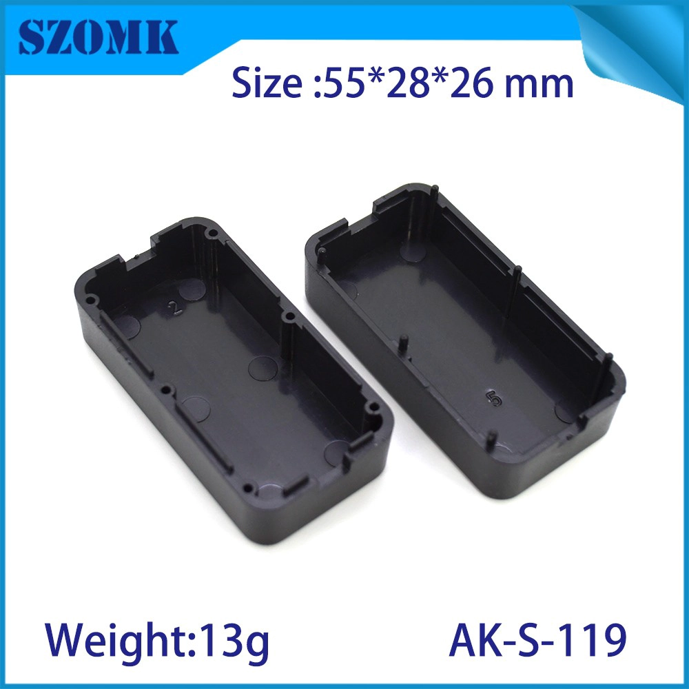 China 55 X 28 X 26 mm abs junction terminal blocks custom plastic enclosure factory