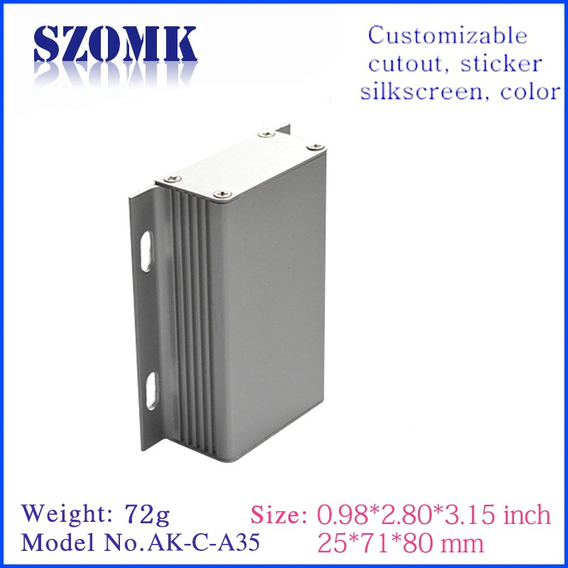 China aluminum oem electronics housing manufacturer AK-C-A35