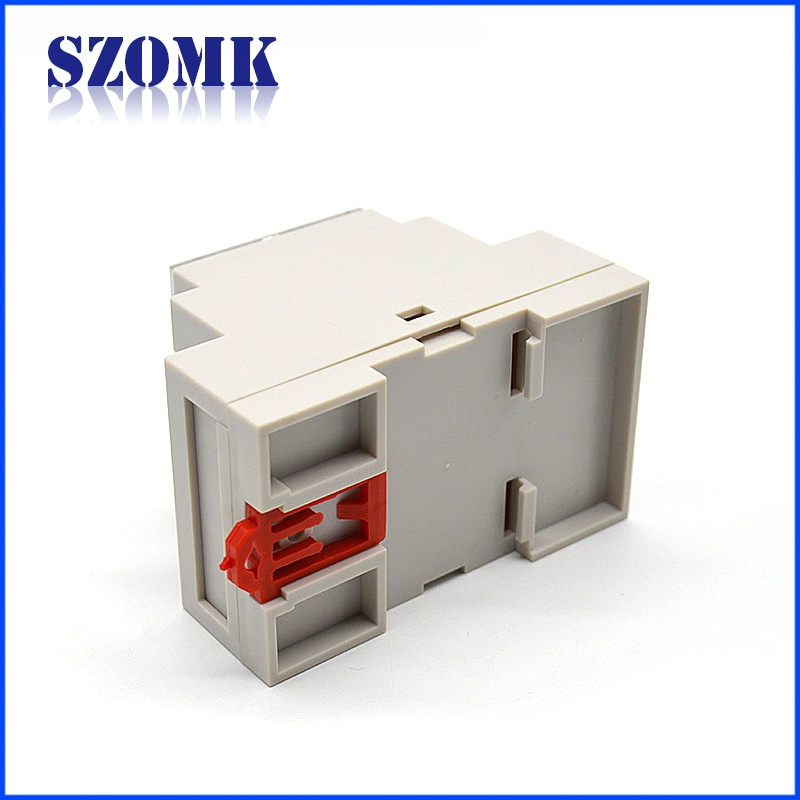China hot sale abs plastic din rail junction enclosure supply AK-DR-40 87*60*52mm