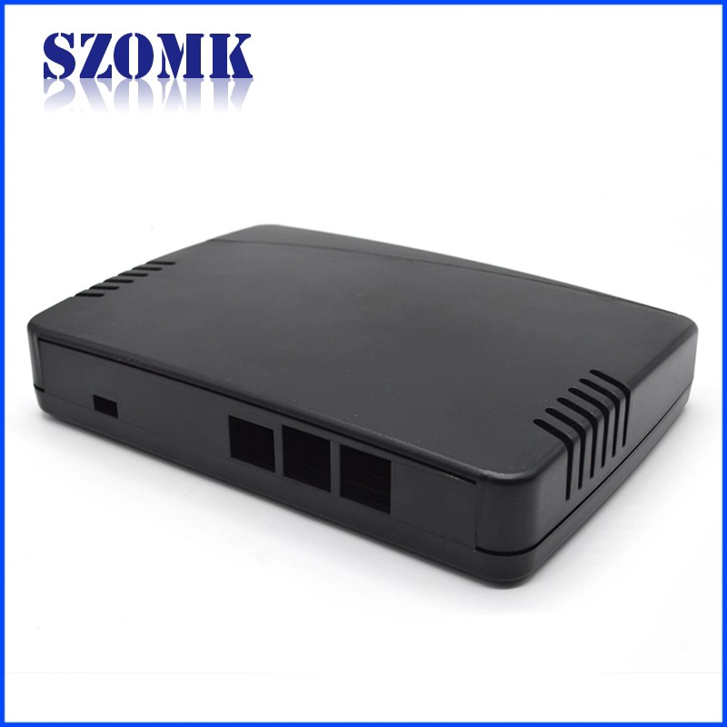 China hot sale high quality abs plastic 173X125X30mm rounter WIFI net-wok junction enclosure supply/AK-NW-12a