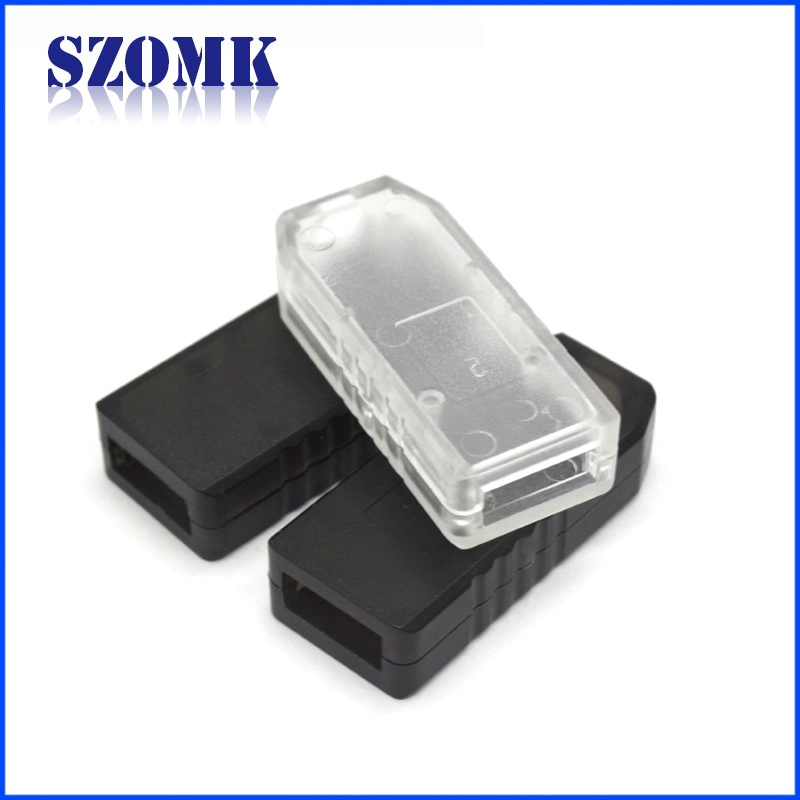 China hot sale small plastic electronics usb enclosure junction boxes AK-S-27a 40x17x10mm