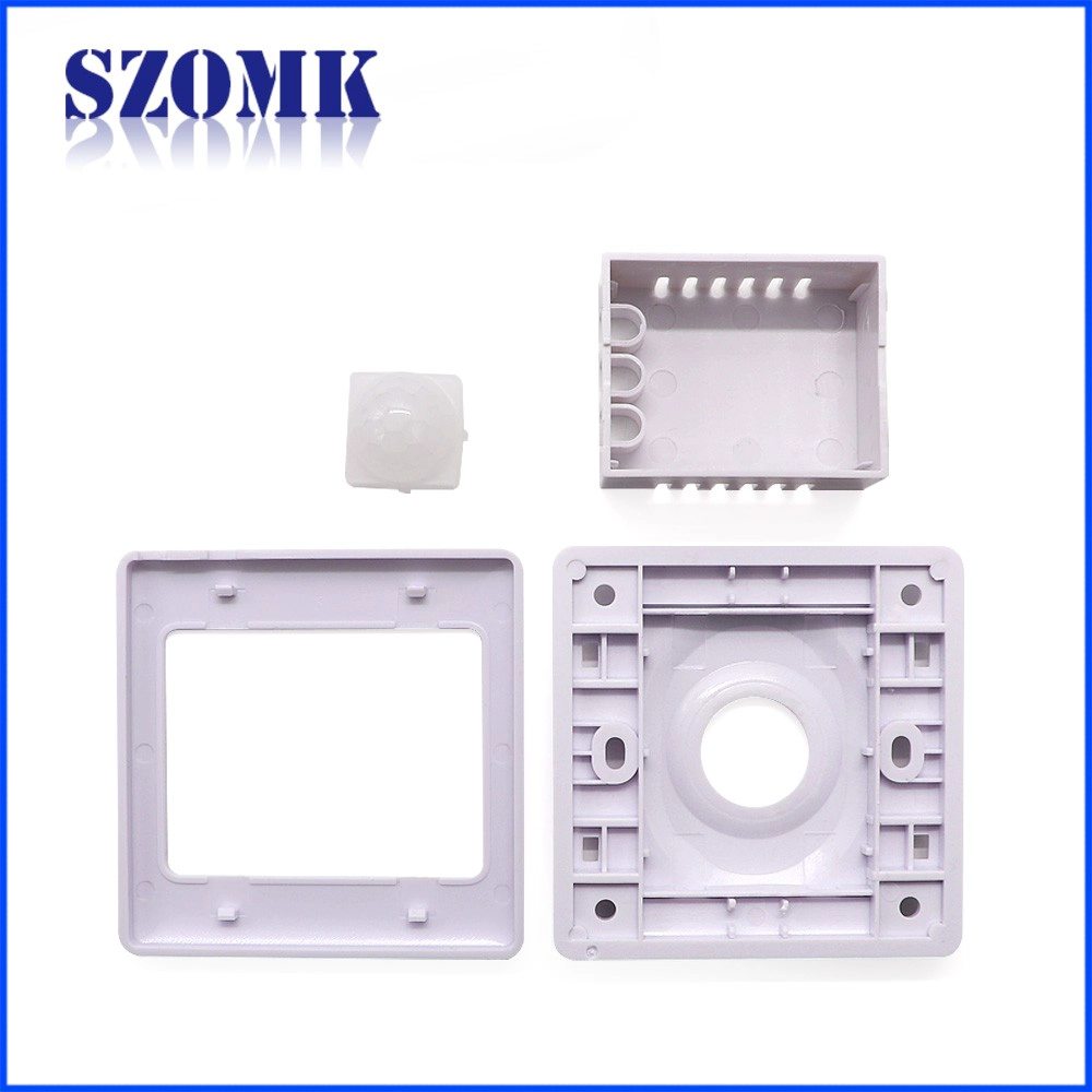 China new design abs plastic 86X86X28mm access control induction enclosrue supply/AK-R-162