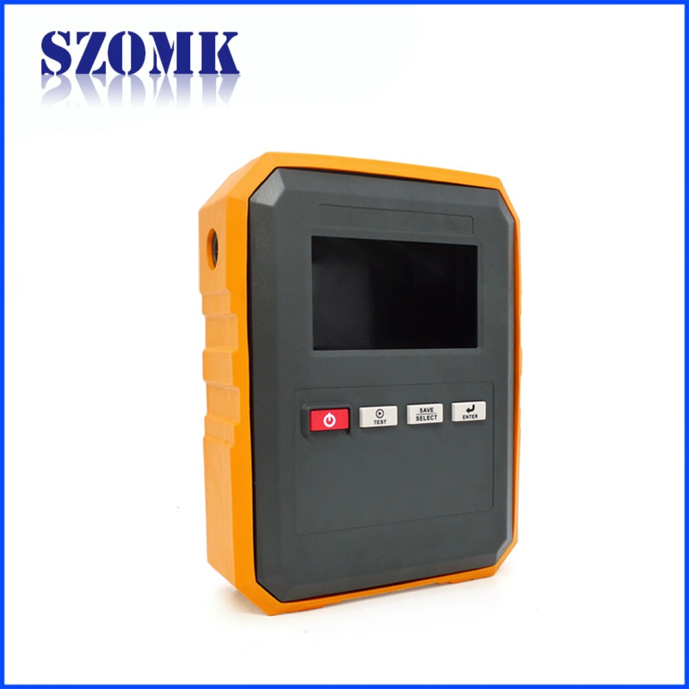 China supplier handheld operator housing enclosure with led window lagre size 221*168*64mm